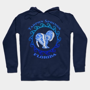 Tarpon Springs Florida Vacation Tribal Manatees Hoodie